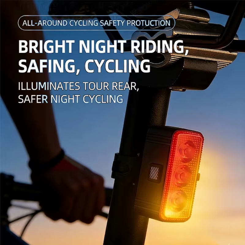 Kit d'éclairage de vélo LED avant et arrière