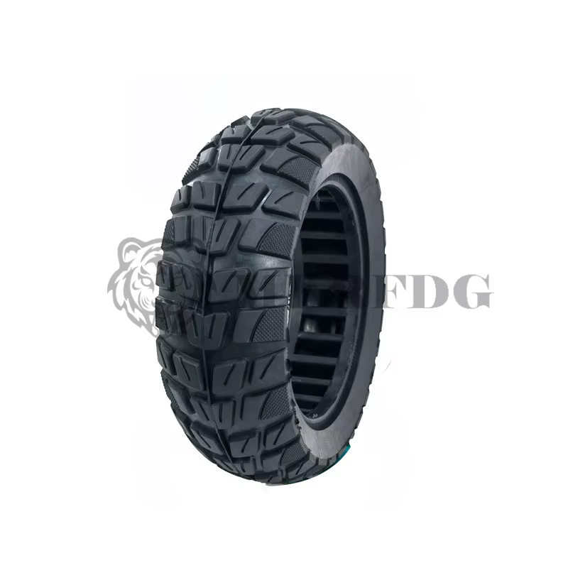 Scooter électrique auto-équilibrage voiture 10 pouces 10x2.70-6.5 pneu solide universel antidéflagrant Non pneumatique