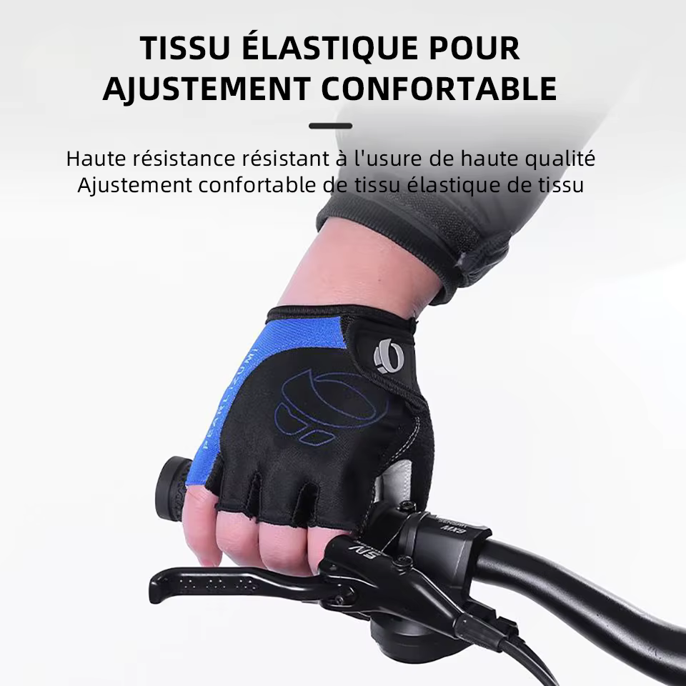 Gants de vélo demi-doigts antidérapants