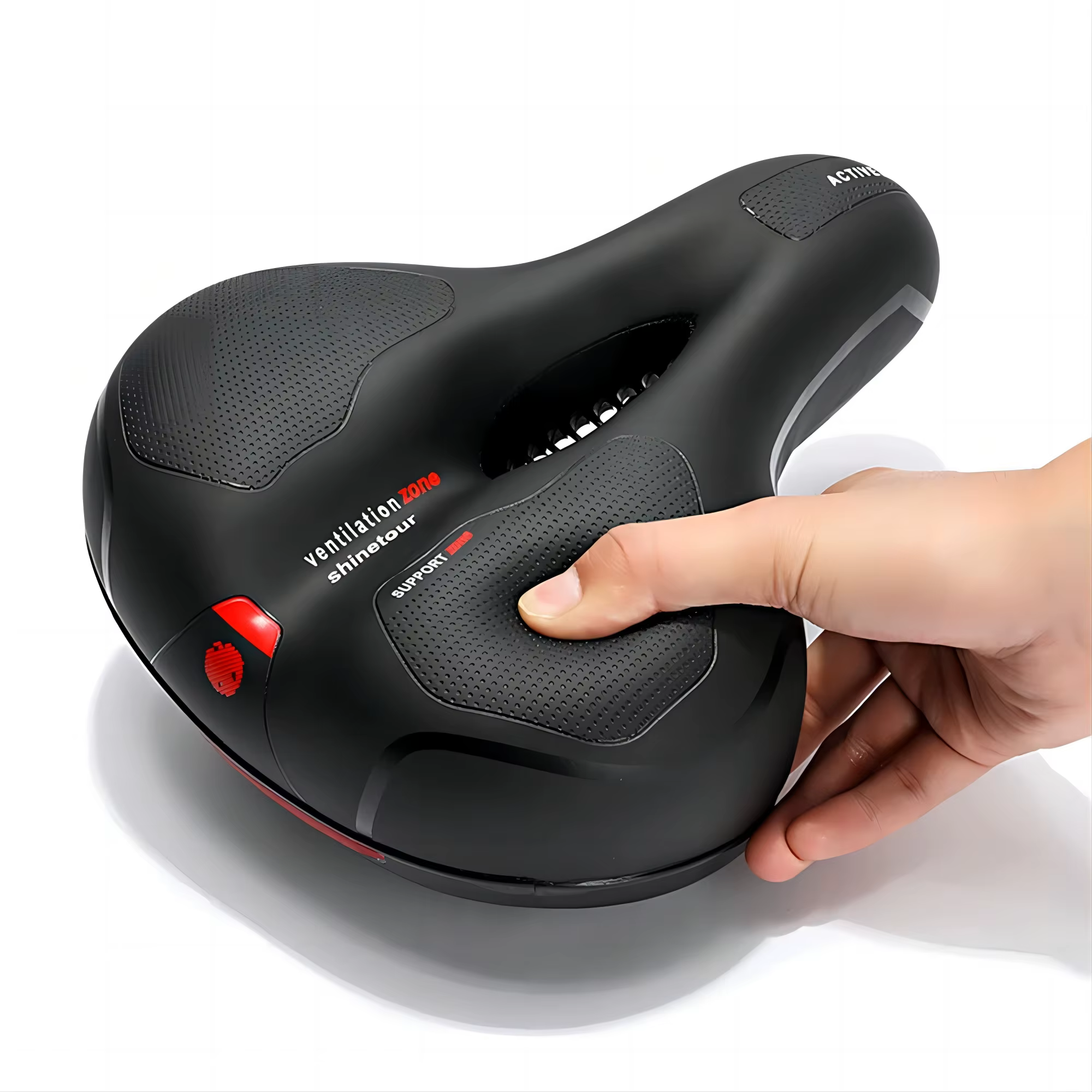 Selle de vélo creuse et respirante pour hommes et femmes