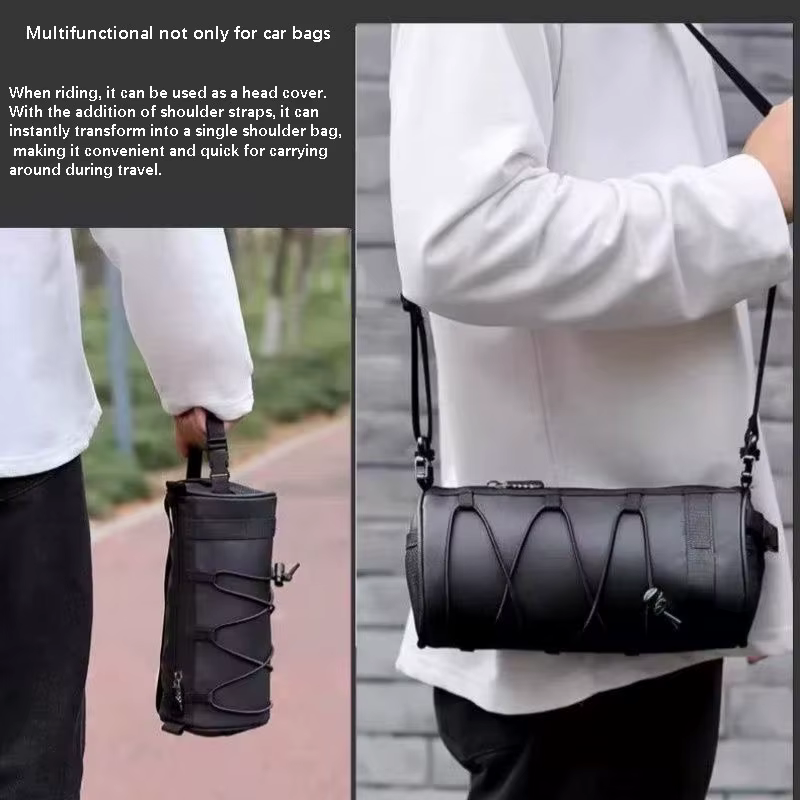 Sacoche de vélo multifonctionnelle portable pour cadre avant