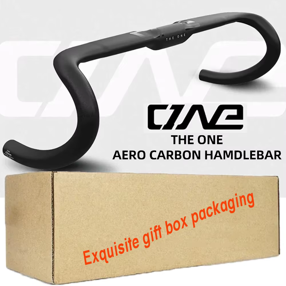 Guidon de vélo en carbone THE ONE AERO pour vélo de gravier de route