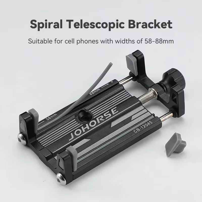 Support de téléphone IMAMTB pour vélo, en aluminium, réglable, sans fil
