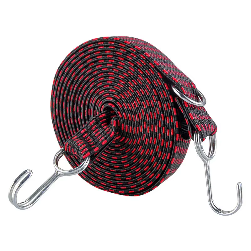Crochets de corde de bagages en caoutchouc élastiques pour moto
