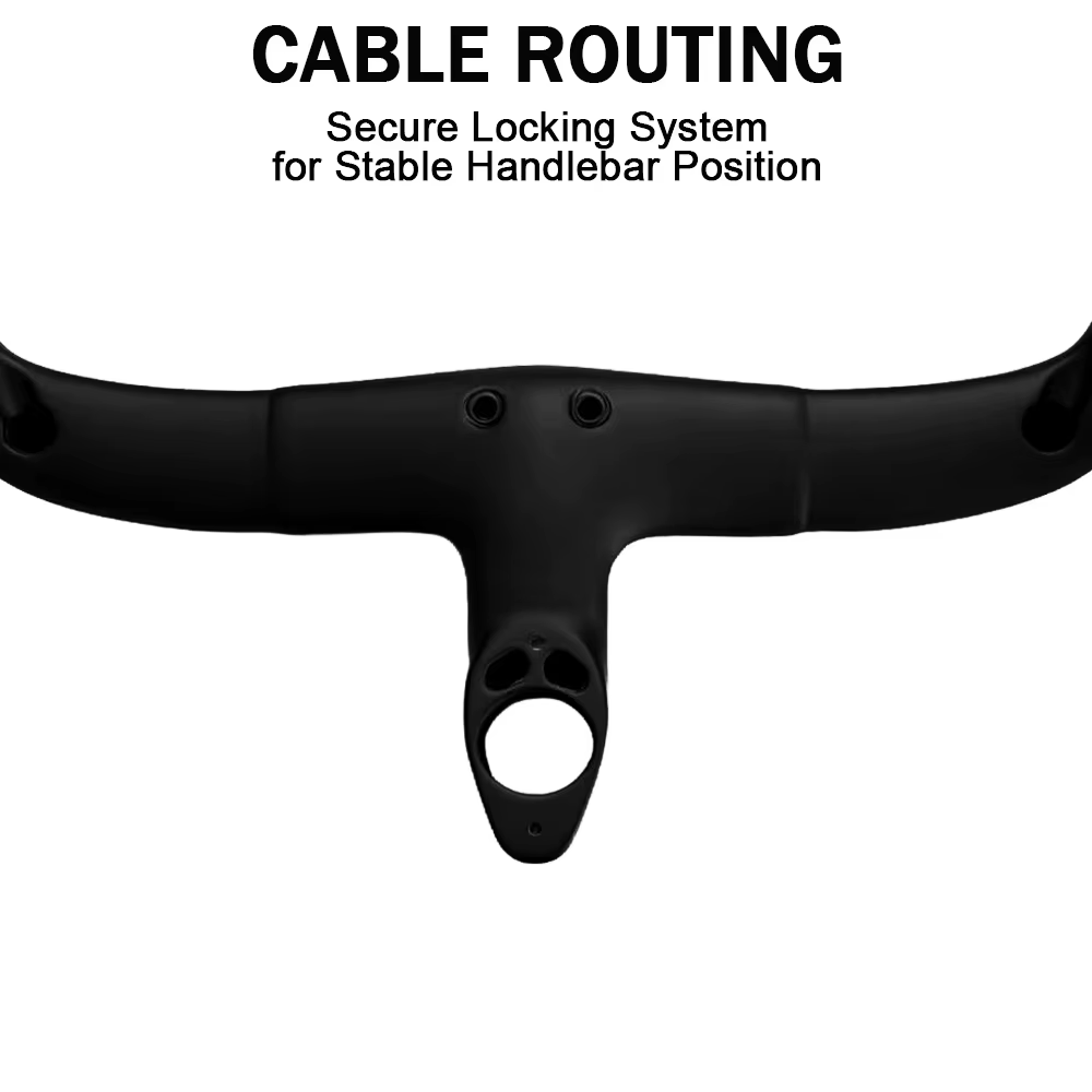 Guidon de vélo de route intégré en fibre de carbone T1000 Pinarello