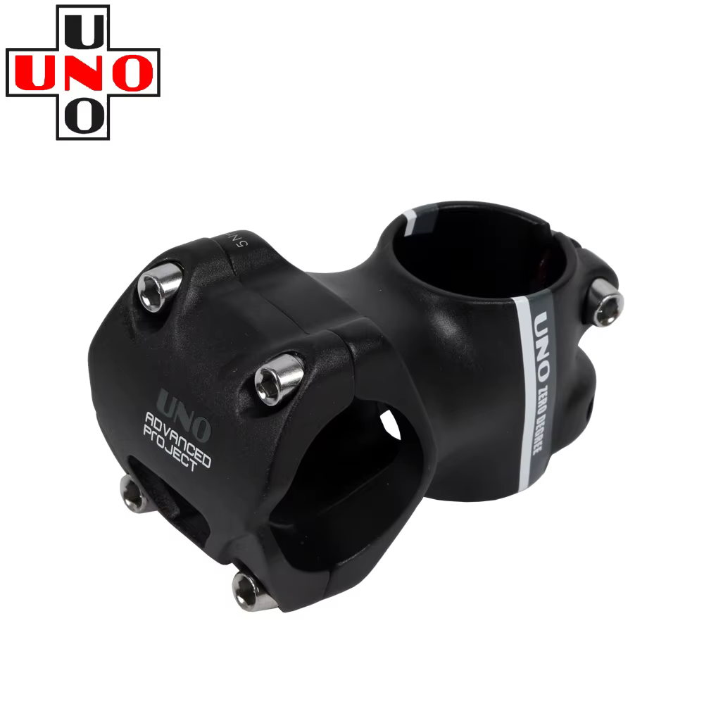 UNO 0 degrés route montagne DH vélo guidon tige en alliage d'aluminium ultraléger 31.8mm * 35/45mm