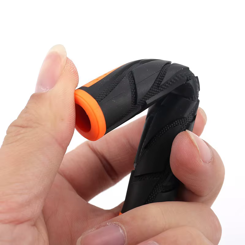 Poignée de frein manchon en Silicone moto vélo protecteur en caoutchouc souple anti-dérapant couverture de protection