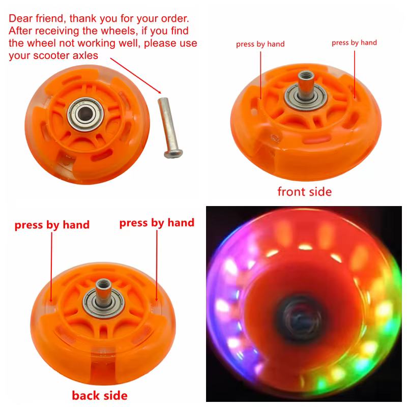 Roue de scooter pour enfants