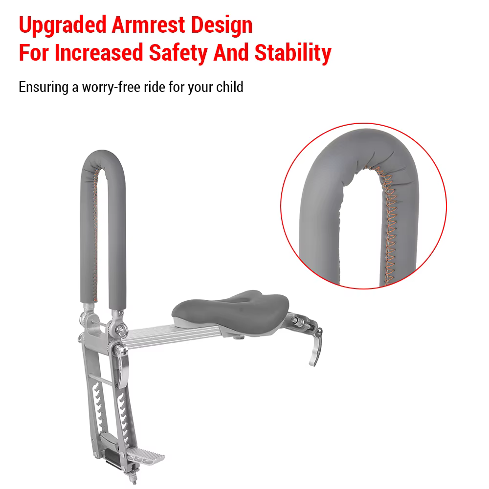 Siège de vélo pliable ultra léger pour enfants