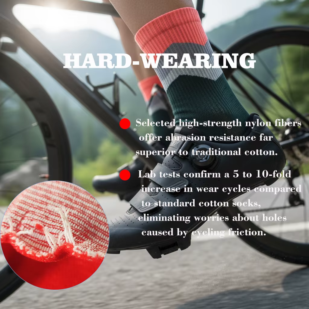 Hommes chaussettes de cyclisme professionnel route vtt vélo femmes Compression course en plein air unisexe sport
