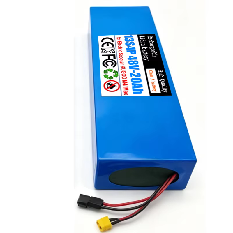 Batterie Li-ion 18650 48V 13S4P 20Ah pour trottinettes électriques avec système de protection BMS
