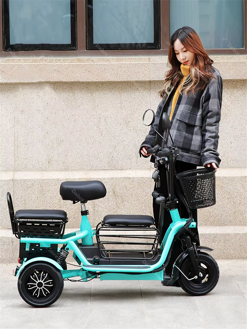 Tricycle électrique pliant pour adultes
