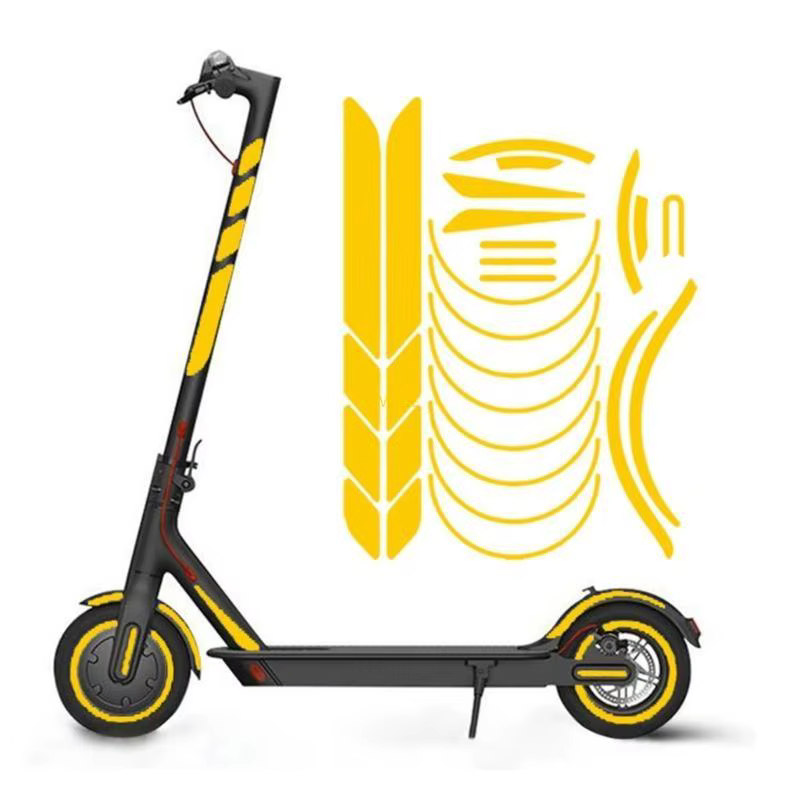 Autocollant Film réfléchissant Scooter électrique