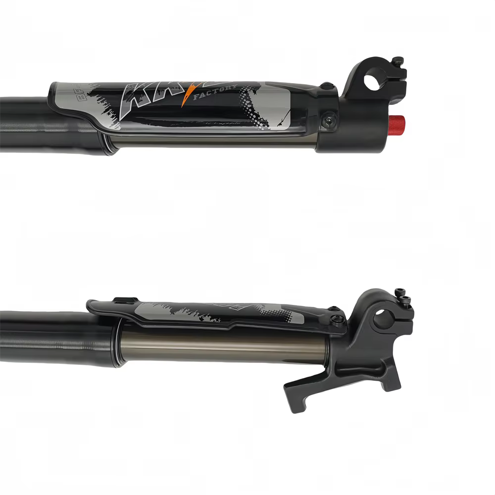 KKE Fourche avant pour gros vélo de 20 pouces, axe 135 × 15 mm, tube droit