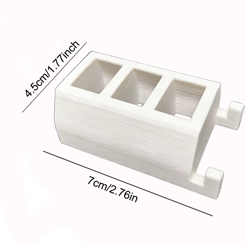 Support de rangement pour ciseaux et pinces à 3 compartiments, accessoires de rangement simples pour panneau perforé, idéal pour le garage, organisateur mural