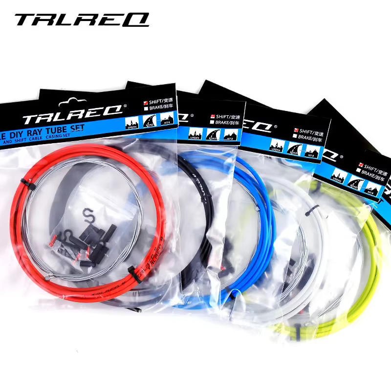 Kit de câbles de frein et de changement de vitesse de vélo de 2m/2.5m