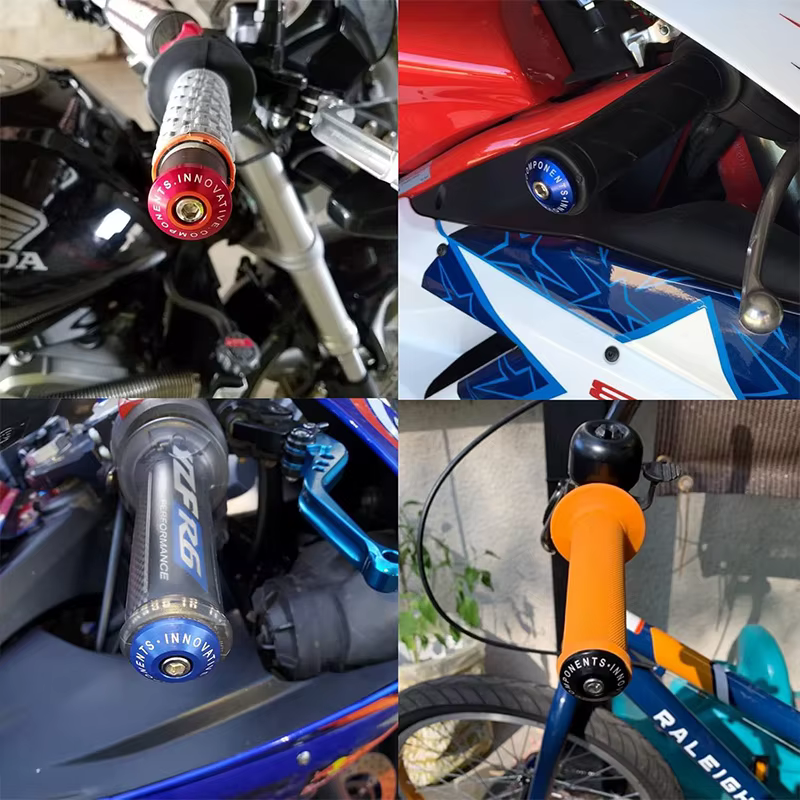 Poignées de guidon universelles pour vélo et moto