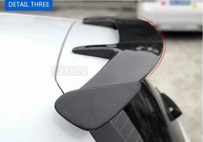 Pour Hyundai Veloster Spoiler 2012 2013 2014 2015 2016 année hayon universel aile de toit arrière Sport Kit de carrosserie accessoires