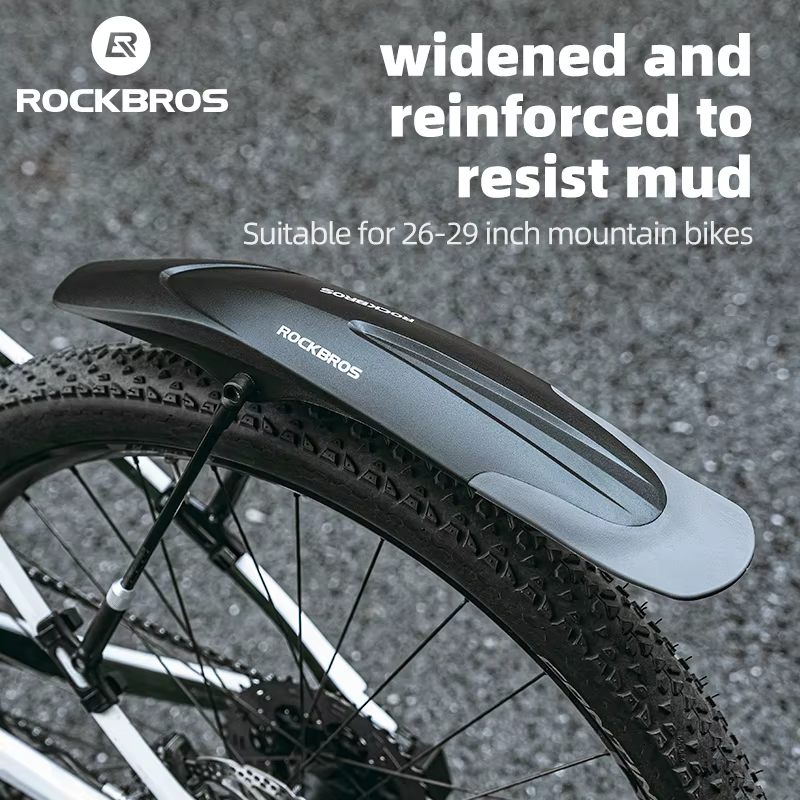 ROCKBROS VTT garde-boue élargir dégagement rapide 26-29 pouces Durable Installation innovante