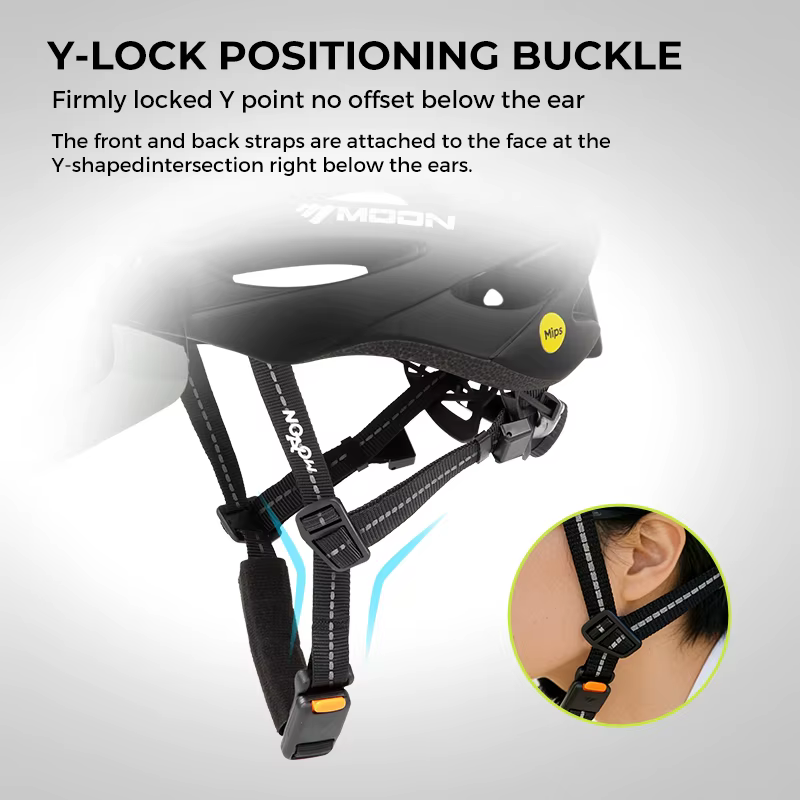 Casque de vélo MOON avec système de sécurité Mips pour hommes et femmes