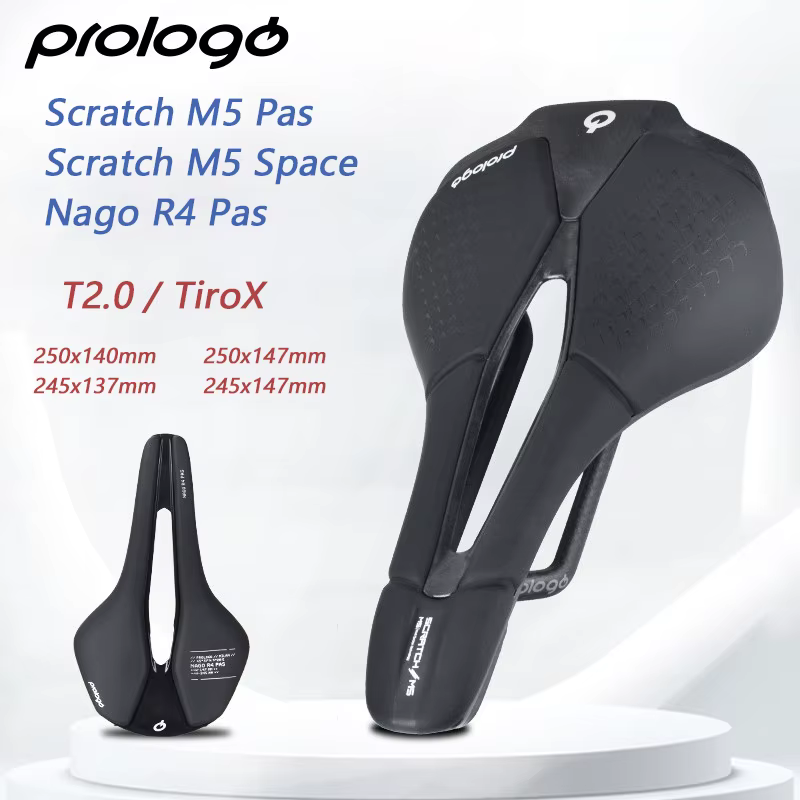 Selle de vélo Prologo Nago R4 PAS / Scratch M5 PAS / Space Original pour VTT