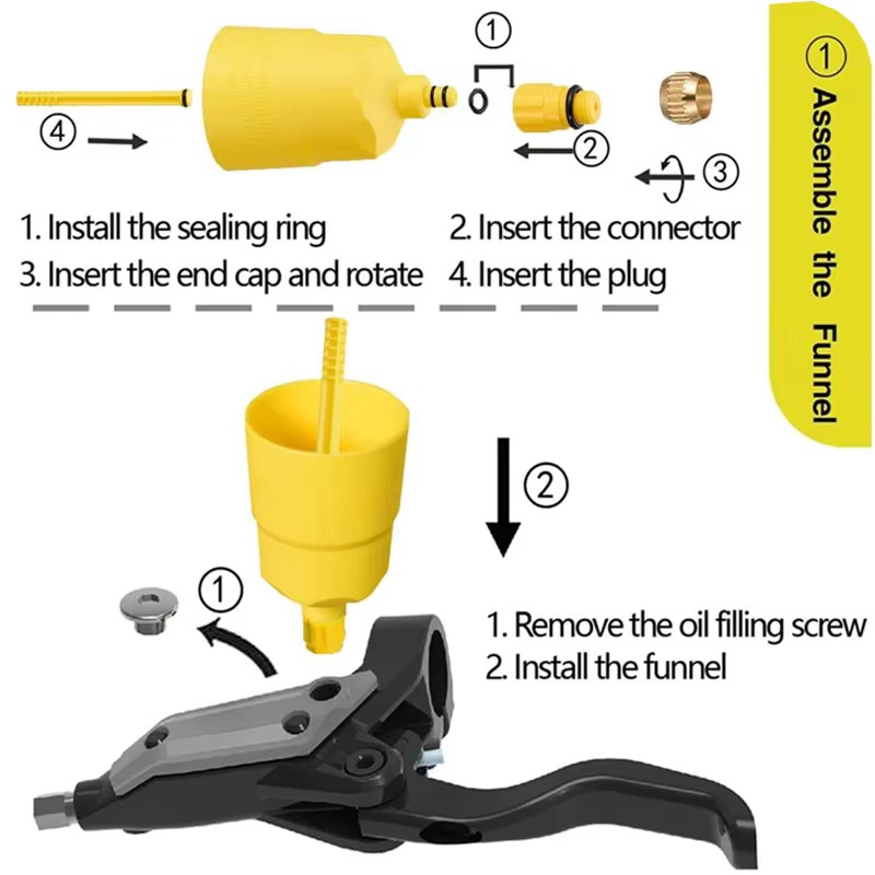 Kit de freins à disque hydrauliques pour Shimano
