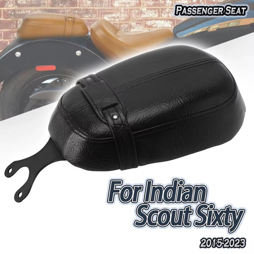 Coussin de siège passager arrière, accessoires de moto pour Indian Scout 2015-2024, Sixty 2016-2024