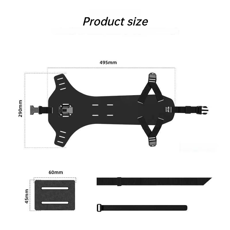 Support de sacoche arrière à fixation rapide pour vélo