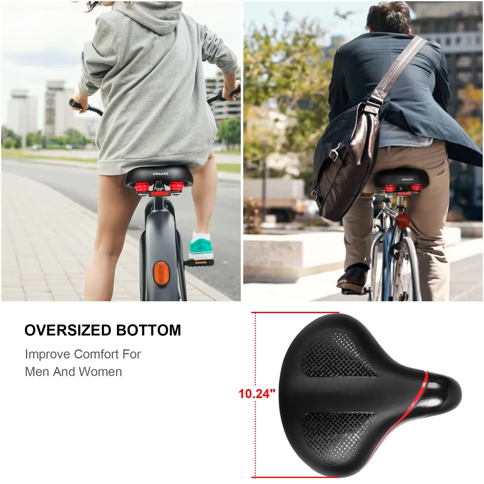 Siège de vélo confortable