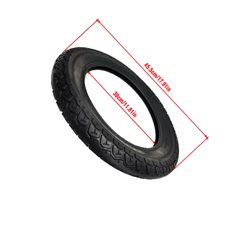 Pneu et chambre à air universels pour vélo de 16 pouces (16x3.0) pour vélos électriques et accessoires
