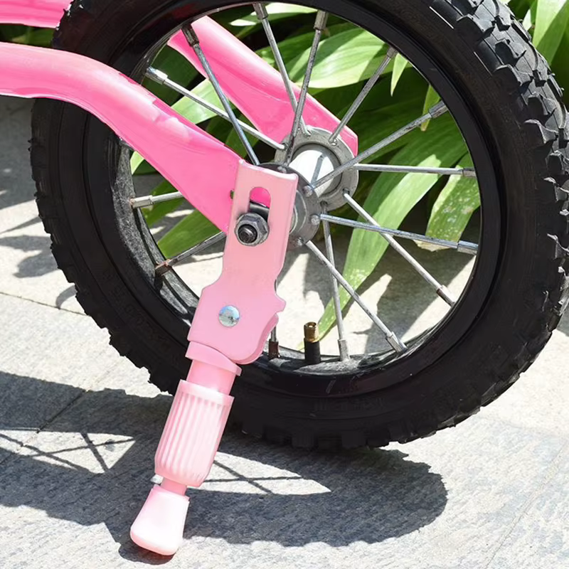 Béquille de vélo pour enfants – Support de stationnement universel à fixation latérale pour vélos