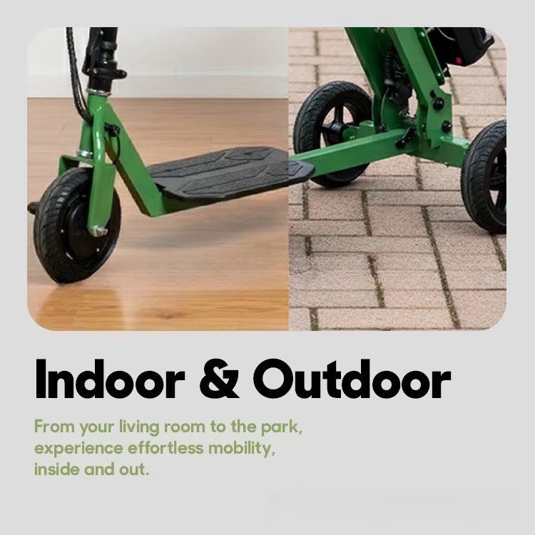 Scooter électrique pliable léger à 4 roues