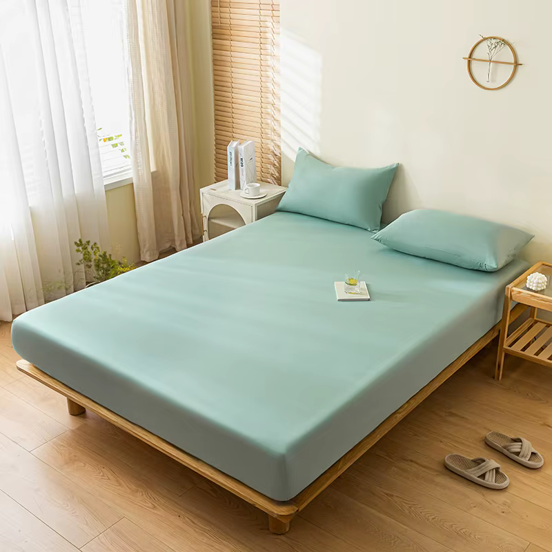 Drap-housse imperméable simple, Double, King Size, housse de matelas, 90x200, 160x200, 200x220, avec bande élastique