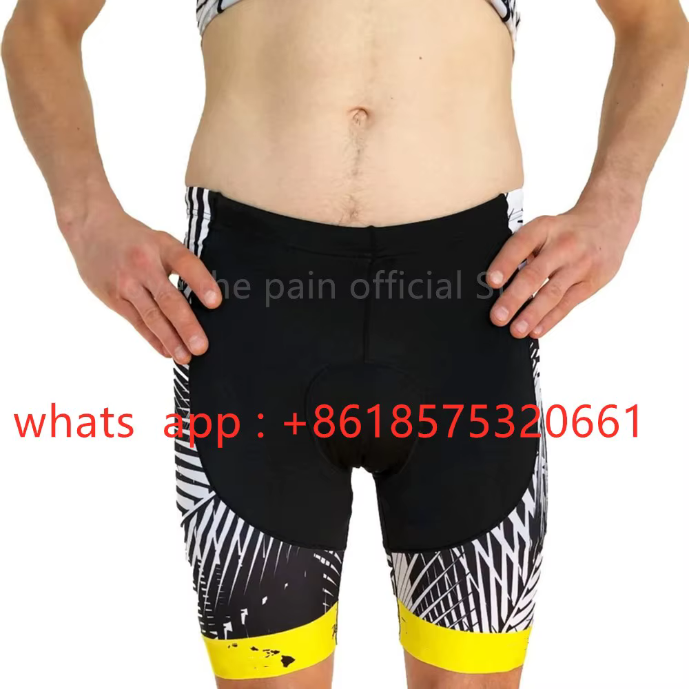 Zootekoi-Short de cyclisme sans bretelles pour homme
