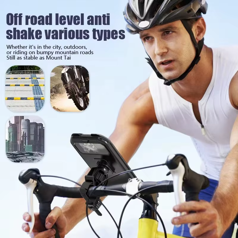 Support de téléphone antivol étanche pour moto