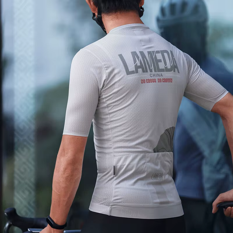 LAMEDA maillots hommes manches longues vtt vélo chemises tout-terrain