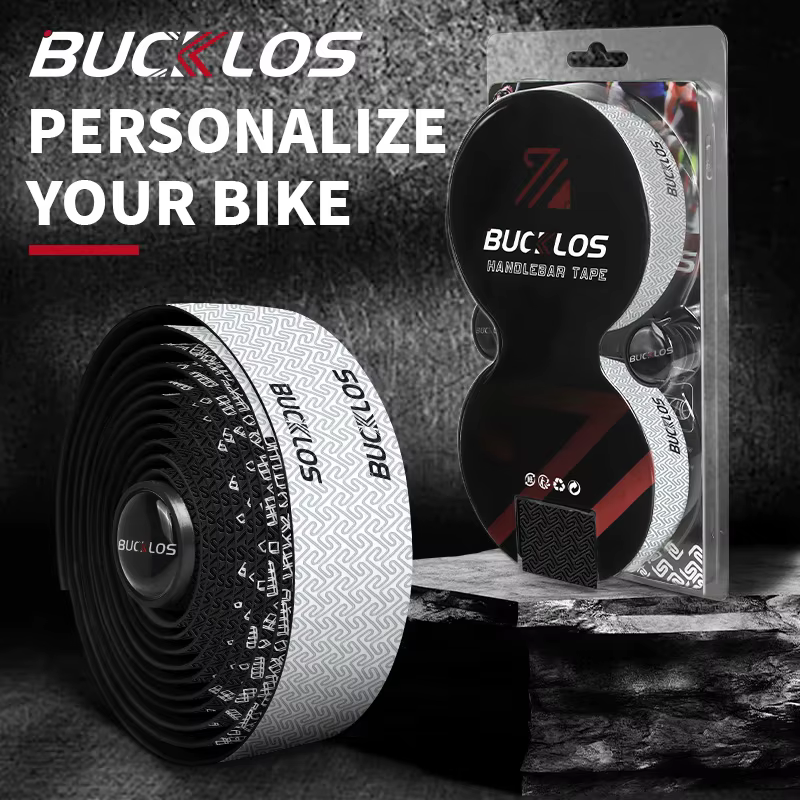 BUCKLOS bandes de guidon de vélo Absorption des chocs bande