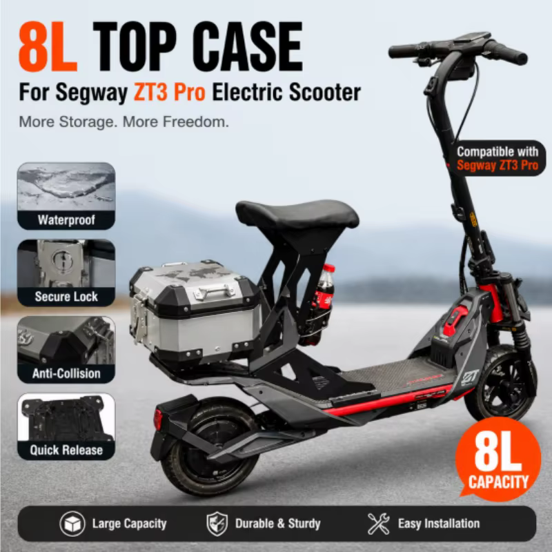 Coffre amovible pour Ninebot Segway ZT3 Pro