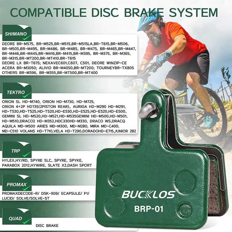 BUCKKubCeramic-Plaquettes de frein de vélo