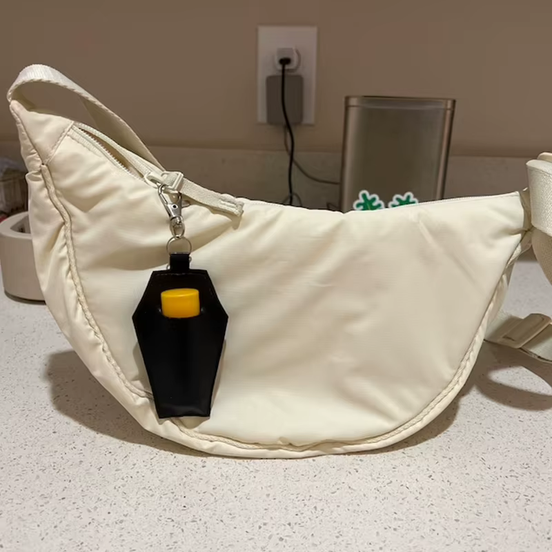 Porte-clés porte-bandeau en forme de cercueil, accessoires gothiques, porte-bâton à lèvres ou porte-blam, accessoires de sac à main gothique
