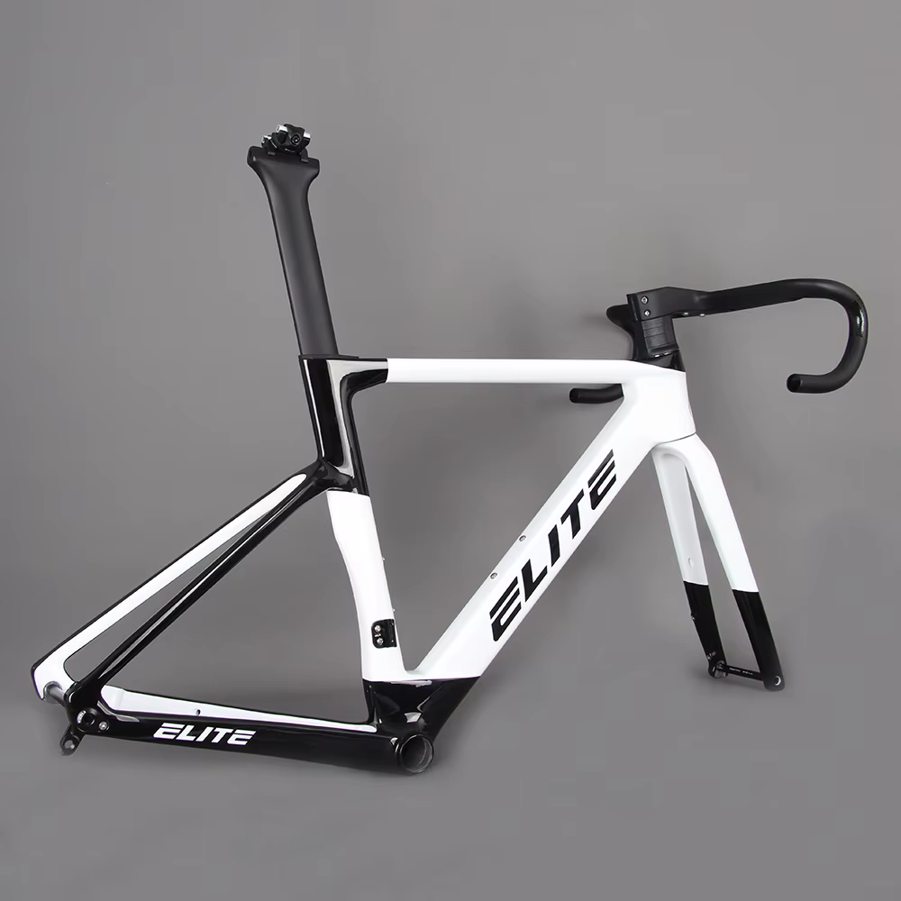Cadre de vélo de route ultraléger en Fiber de carbone T1000 700 * 28C BB86
