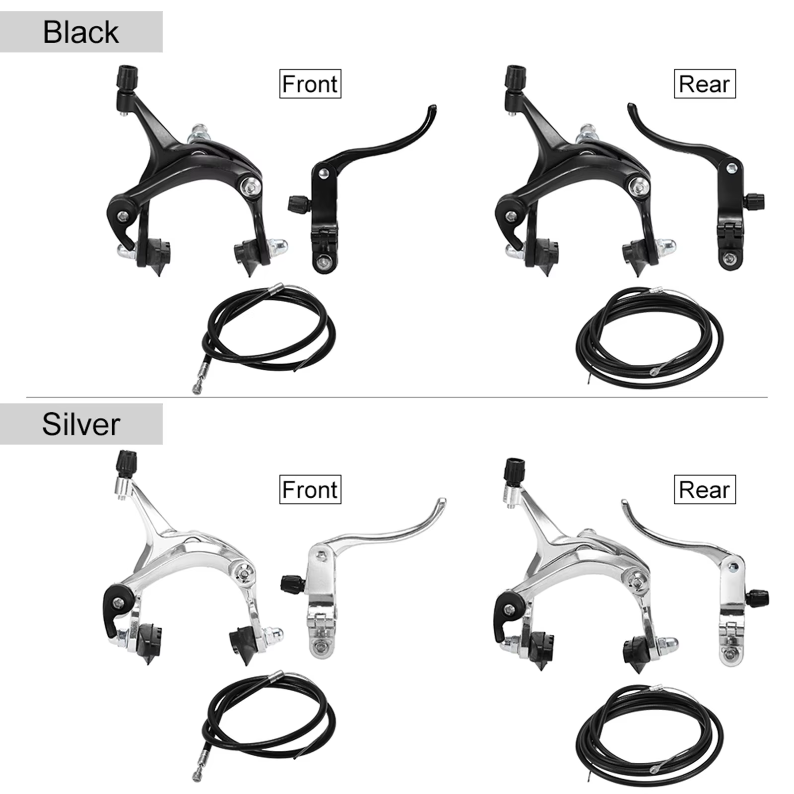 Kit de frein avant/arrière pour vélo fixie