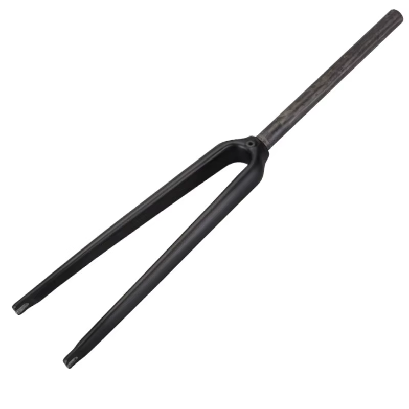 Fourche en carbone 25.4mm vélo de route de course brillant mat 3K UD