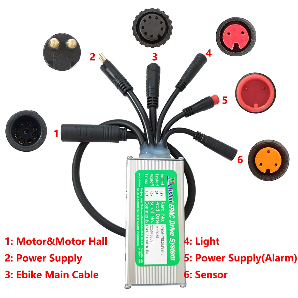 Contrôleur de moteur sans balais pour vélo électrique