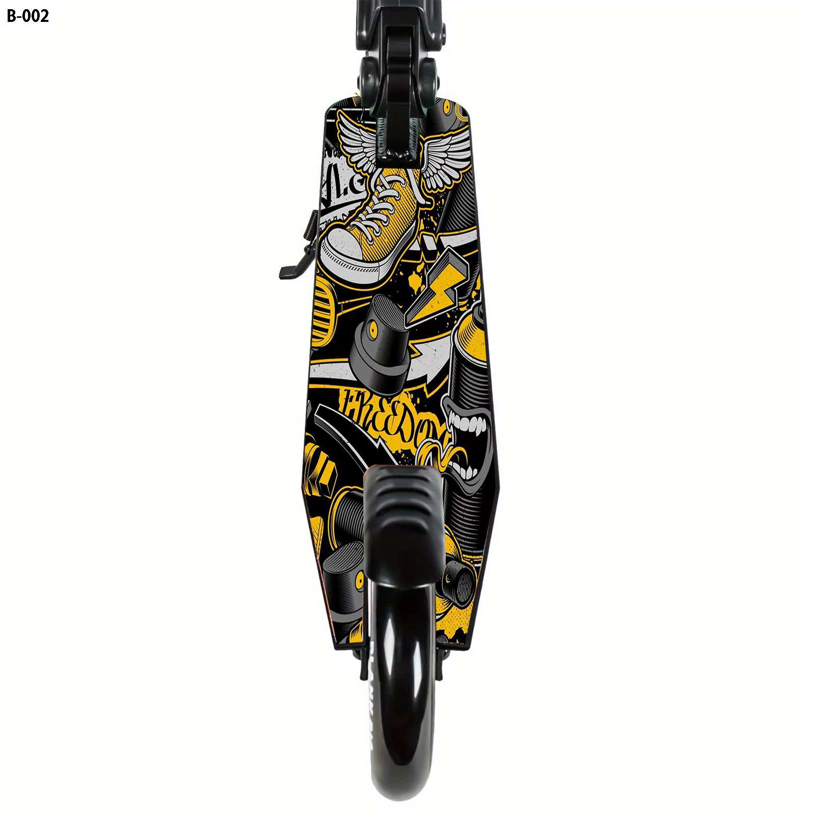 1 grand autocollant tendance pour scooter