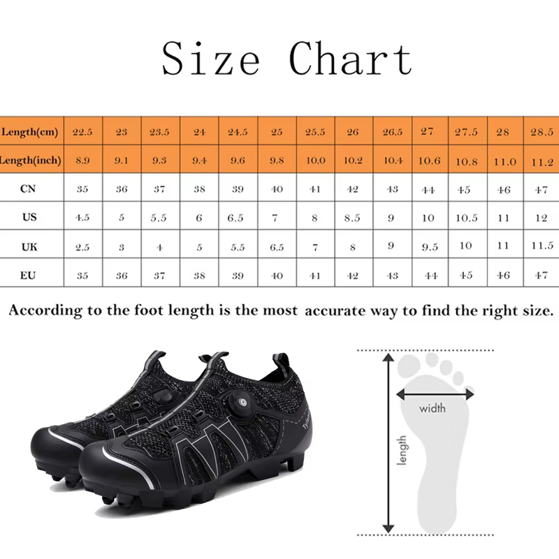 Chaussures de cyclisme vtt pour hommes et femmes