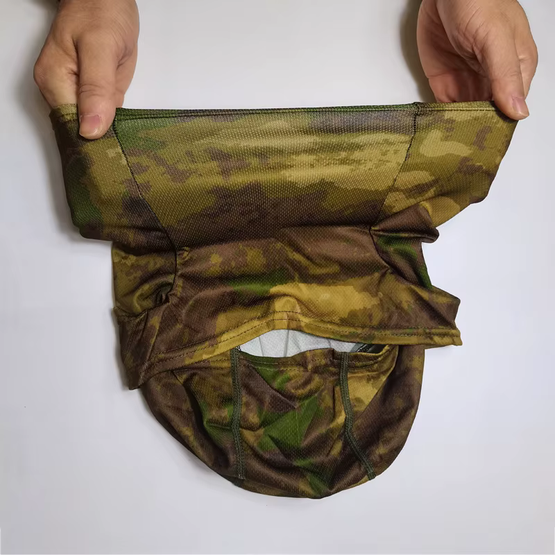 Cagoule militaire coupe-vent pour vélo
