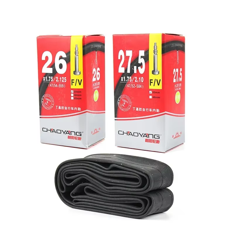 CHAOYANG Tube de vélo vtt 26 27.5 29 pouces 1.75-2.1/2.35 FV 33mm 48mm pneu intérieur