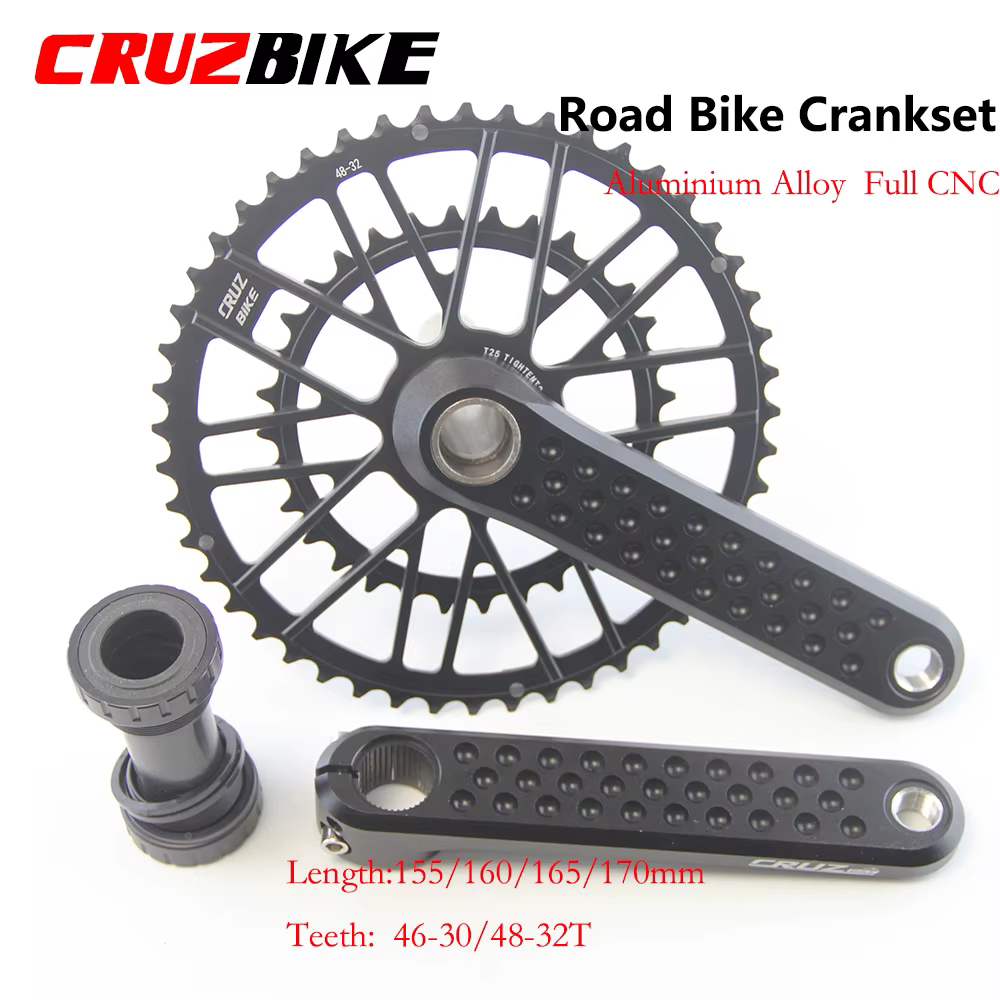 Pédalier de vélo de route CRUZbike 155/160/165/170 mm