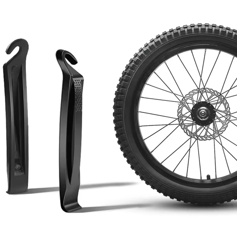 2/4 PIÈCES Levier de démontage de pneu de vélo en plastique PP
